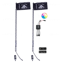 Load image into Gallery viewer, 187 LED Whips – Pair