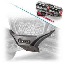 Load image into Gallery viewer, AXON 55-S Powersport Warn Winch for the DRT Polaris RZR Pro R /Pro S/Turbo R 2022+ V2.0 Front Winch Bumper