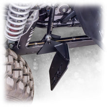 Load image into Gallery viewer, Bolt-on rock guard mount on trailing arm of Polaris RZR Pro XP