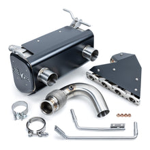Load image into Gallery viewer, Evolution Powersports - EVP Magnum Exhaust Systems for Kawasaki Teryx H2 - EVP Magnum Twin Exit Muffler Only (use OEM Header)