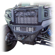 Load image into Gallery viewer, Installed front bumper on a Polaris adventure side by side