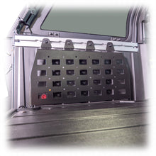 Load image into Gallery viewer, Close up of molle grid panels for cargo organization