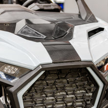 Load image into Gallery viewer, RPM Polaris Pro Nose cone Carbon Fiber Installed on Vehicle