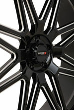 Load image into Gallery viewer, SYSTEM 3 - ST7 WHEEL 24X9 5+4 (0MM) 4/137 GLOSS BLACK MILLED - 24S3-7237