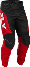 Load image into Gallery viewer, FLY RACING - F-16 PANTS RED/BLACK/WHITE SZ 38 - 379-93138