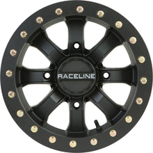 Load image into Gallery viewer, RACELINE - MAMBA BDLK WHEEL 14X8 4/137 4+4 (0MM) BLACKOUT - A71B-48037-44