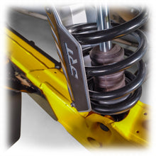 Load image into Gallery viewer, Slip-over rear shock guards kit Can-Am Maverick R / X3, built to protect from rocks and sand