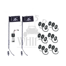 Load image into Gallery viewer, 187 Whips and Rock Light Combo Kit