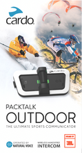 Load image into Gallery viewer, CARDO - PALKTALK OUTDOOR SINGLE WHITE - SP000010