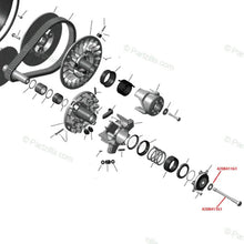 Load image into Gallery viewer, Can Am X3 TITANIUM Clutch Bolt & Washer / Oem # 420841161 & 420245690 - RPM SXS
