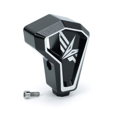 Load image into Gallery viewer, EVP billet aluminum shift knob, satin black anodized, CNC EVP logo for Kawasaki Teryx H2