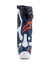 Load image into Gallery viewer, ALPINESTARS - TECH 10 SUPERVENTED BOOTS DRK BLUE/WHT/BLK FUXIA 13 - 2010520-7337- 13
