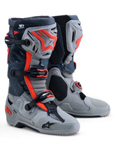 Load image into Gallery viewer, ALPINESTARS - TECH 10 ENDURO BOOTS MID GRY/DRK GRY/RED FLUO 10 - 2010025-9338- 10
