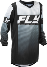 Load image into Gallery viewer, FLY RACING - YOUTH F-16 JERSEY BLACK/WHITE YXL - 379-220YXL
