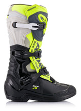 Load image into Gallery viewer, ALPINESTARS - TECH 3 BOOTS BLK/COOL GREY/YLW/FLUO SZ 10 - 2013018-1055-10