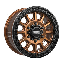 Load image into Gallery viewer, Rampage 6R Beadlock | Smoked Bronze w/ Gloss Black Ring