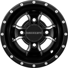 Load image into Gallery viewer, RACELINE - MAMBA SPORT WHEEL 9X8 4/110 3+5 BLK/MACHINED - A7798011-35