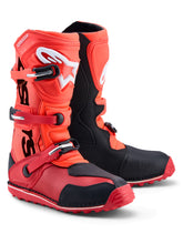 Load image into Gallery viewer, ALPINESTARS - TECH T BOOTS RED FLUO/BLK/BR RED 12 - 2004017-3188- 12