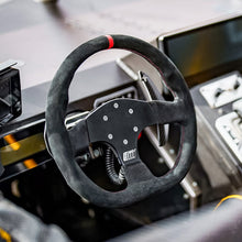Load image into Gallery viewer, EVP.MOde Race Steering Wheel with Carbon Fiber Paddles and Quick-Release Hub Adapter Kit for Can-Am Maverick R