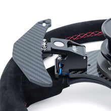 Load image into Gallery viewer, EVP.MOde Race Steering Wheel with Carbon Fiber Paddles and Quick-Release Hub Adapter Kit for Can-Am Maverick R