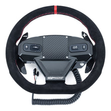 Load image into Gallery viewer, EVP.MOde steering wheel with carbon fiber paddles and SFI quick-release hub for Can-Am Maverick R