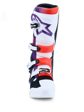 Load image into Gallery viewer, ALPINESTARS - TECH 7 BOOTS PRPL/WHT/DK BLUE/RED FLUO 7 - 2012025-3192-7