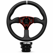 Load image into Gallery viewer, UTVMA Octane Leather Steering Wheel With Hub