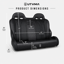 Load image into Gallery viewer, Rear Bench Seat W Harnesses for RZR 4 1000/900 (2014-2023)