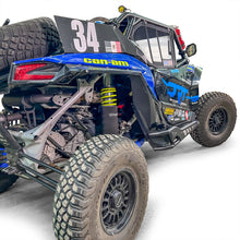 Load image into Gallery viewer, Back end of rock rail with bolt‑on bracket on Can‑Am Maverick X3