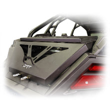Load image into Gallery viewer, Polaris RZR Packout mount metal bracket mounted on tire carrier