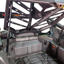 Load image into Gallery viewer, RZR Pro R cargo rack showing tie-down tie-strap points and structure