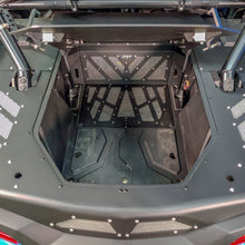 Load image into Gallery viewer, RZR xp 1000 trunk enclosure aluminum installed