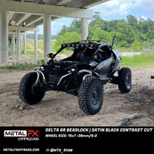 Load image into Gallery viewer, Delta 6R Beadlock | Satin Black Contrast Cut