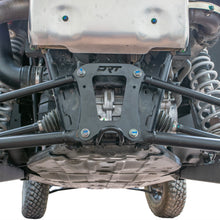 Load image into Gallery viewer, RZR Pro XP radius rod plate installed on rear frame