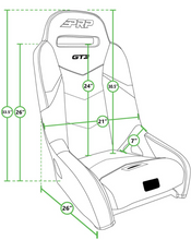 Load image into Gallery viewer, PRP GT3 SUSPENSION SEAT