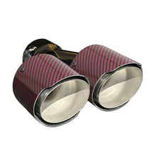 Load image into Gallery viewer, RPM Maverick R Carbon / Colored Dual Exhaust Tips