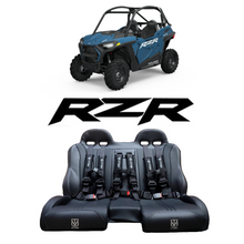 Load image into Gallery viewer, RZR Trail Front Bench Seat W Harnesses (2021+)