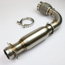 Load image into Gallery viewer, 2017+ Can-Am Maverick X3 race bypass pipe with bullet muffler