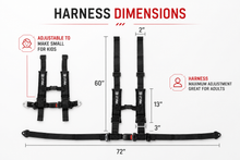 Load image into Gallery viewer, Honda Talon 4 Rear Bench Seat W Harnesses (2019+)