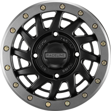 Load image into Gallery viewer, RACELINE - SQUAD BDLK WHEEL 15X7 4/156 6+1(+38MM) BLK/GUNMETAL - A12BG-57056+38