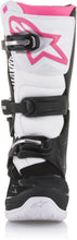Load image into Gallery viewer, ALPINESTARS - TECH 3 STELLA BOOTS BLACK/WHITE/PINK SZ 07 - 2013218-130-7