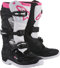 Load image into Gallery viewer, ALPINESTARS - TECH 3 STELLA BOOTS BLACK/WHITE/PINK SZ 06 - 2013218-130-6