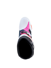 Load image into Gallery viewer, ALPINESTARS - TECH 10 SUPERVENTED BOOTS DRK BLUE/WHT/BLK FUXIA 8 - 2010520-7337-8