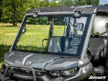 Load image into Gallery viewer, SuperATV - Can-Am Defender HD7 MaxDrive Power Flip Glass Windshield