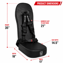 Load image into Gallery viewer, General 4 Rear Bump Seat w Console Delete Kit (2016+)
