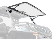 Load image into Gallery viewer, SuperATV - CFMOTO UForce 1000 MaxDrive Power Flip Glass Windshield - No Wiper