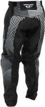 Load image into Gallery viewer, FLY RACING - YOUTH F-16 PANTS BLACK/WHITE SZ 24 - 379-23024
