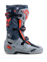 Load image into Gallery viewer, ALPINESTARS - TECH 10 ENDURO BOOTS MID GRY/DRK GRY/RED FLUO 10 - 2010025-9338- 10