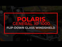 Load image into Gallery viewer, SuperATV - Polaris General 1000 Flip-Down Glass Windshield