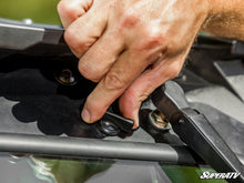 Load image into Gallery viewer, SuperATV - Polaris General 1000 Flip-Down Glass Windshield